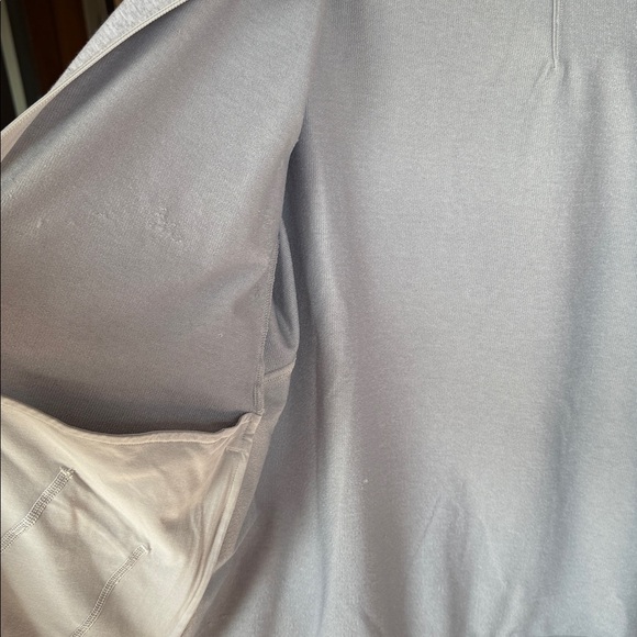 Men's Lululemon City Sweat Full Zip Hoodie L Gray Sweatshirt - Picture 4 of 7
